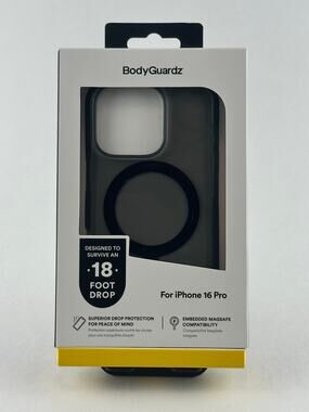 Body Guardz iPhone 16 Pro Smoke Case NWT